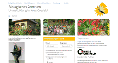 Desktop Screenshot of biologisches-zentrum.de